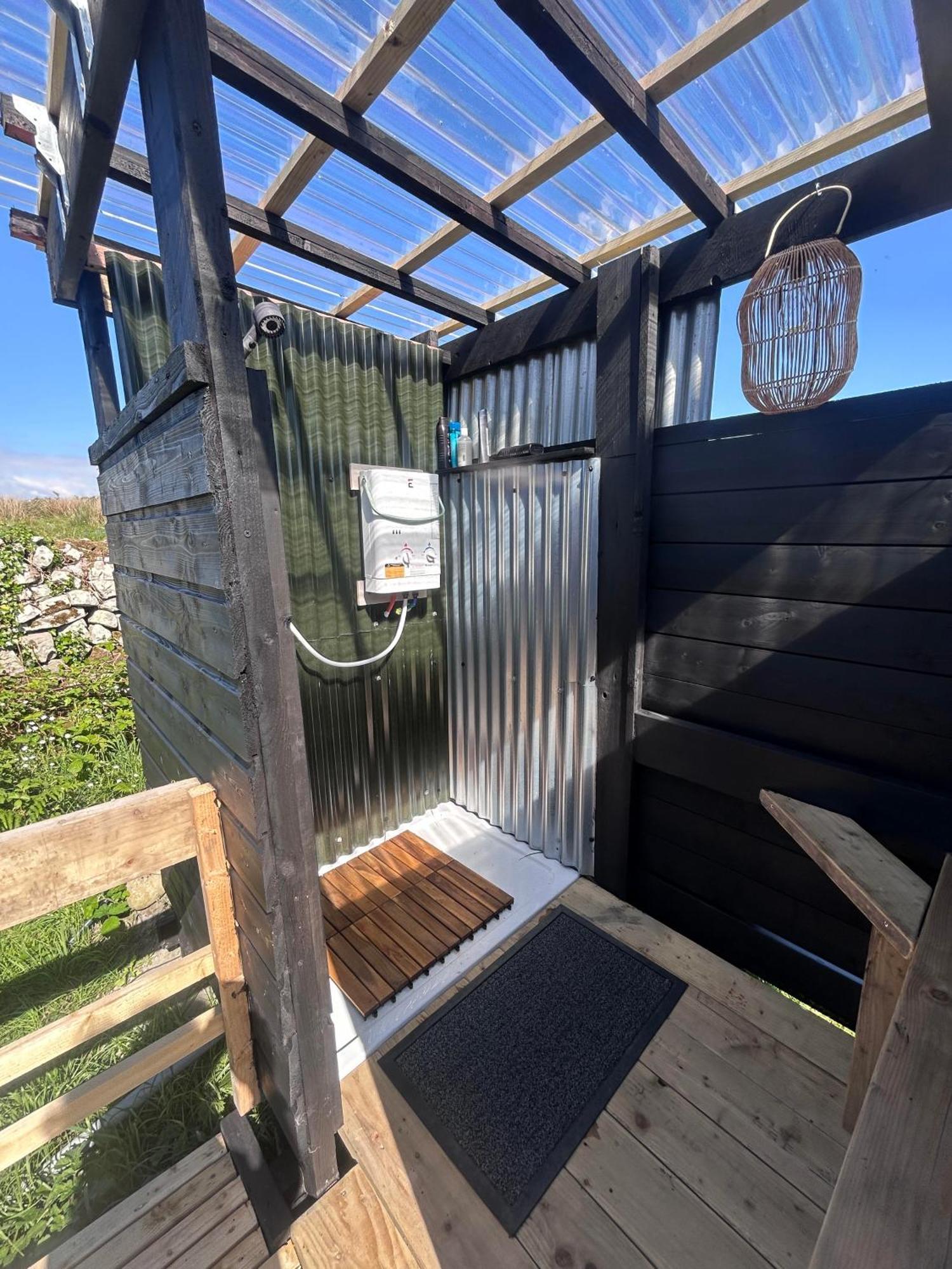 The Creevy Cabin Ballure Buitenkant foto