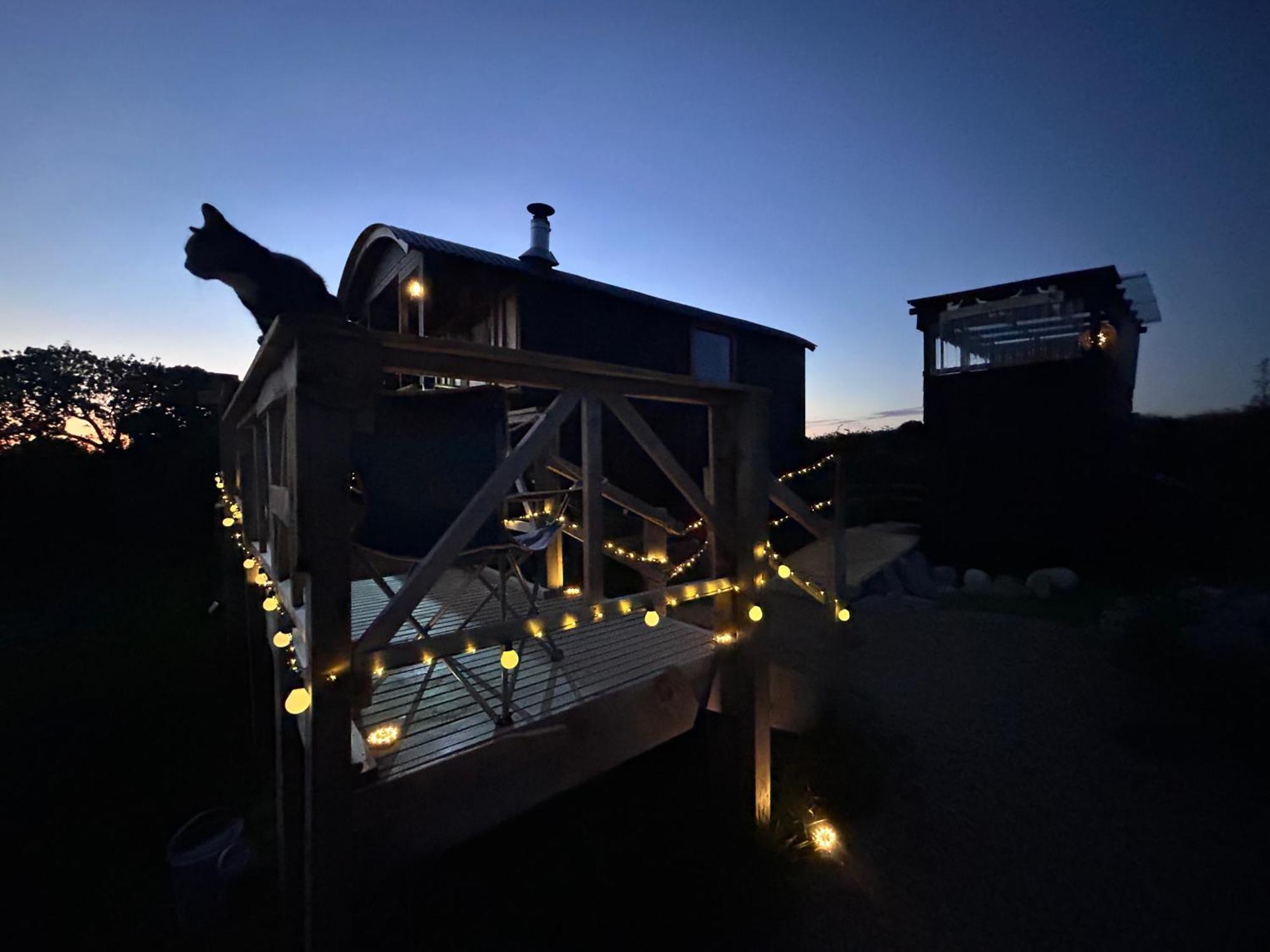 The Creevy Cabin Ballure Buitenkant foto