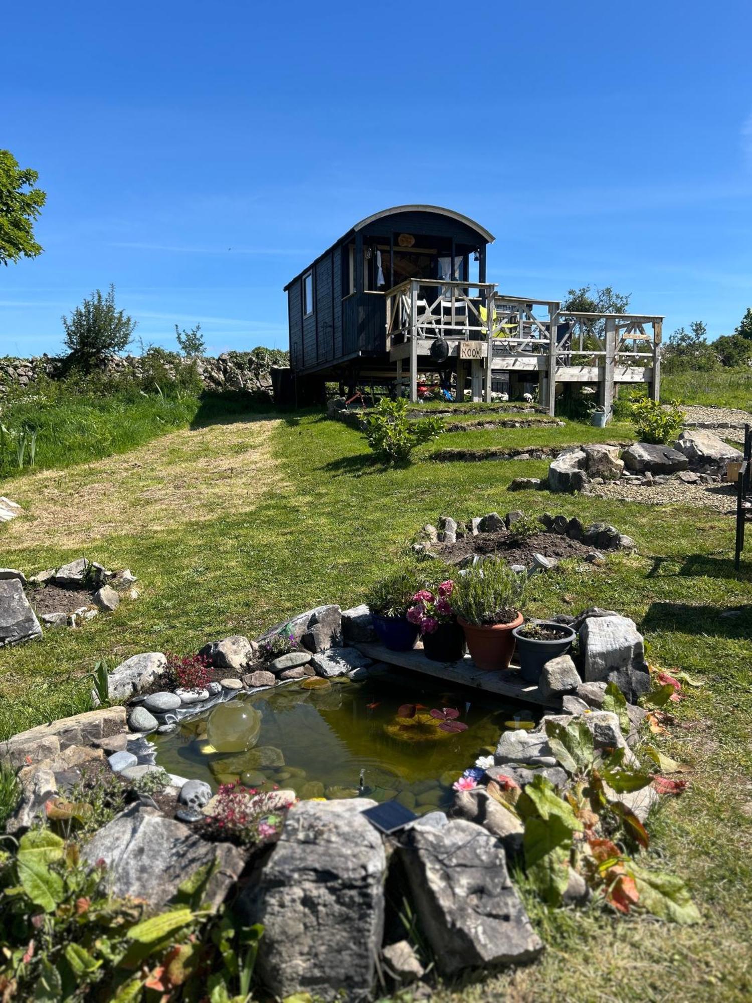 The Creevy Cabin Ballure Buitenkant foto